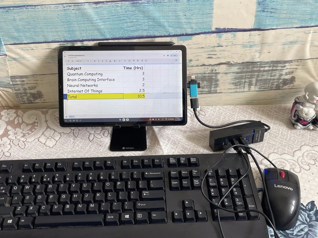 Tablet Workstation Setup